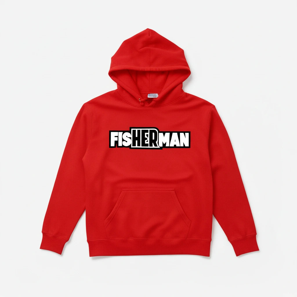 Red  fisHERman HOODIE